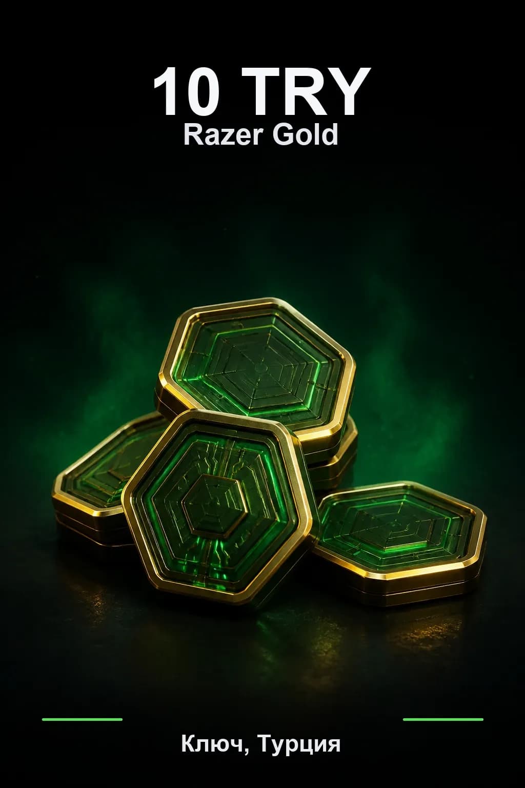 TRY 10 Razer Gold