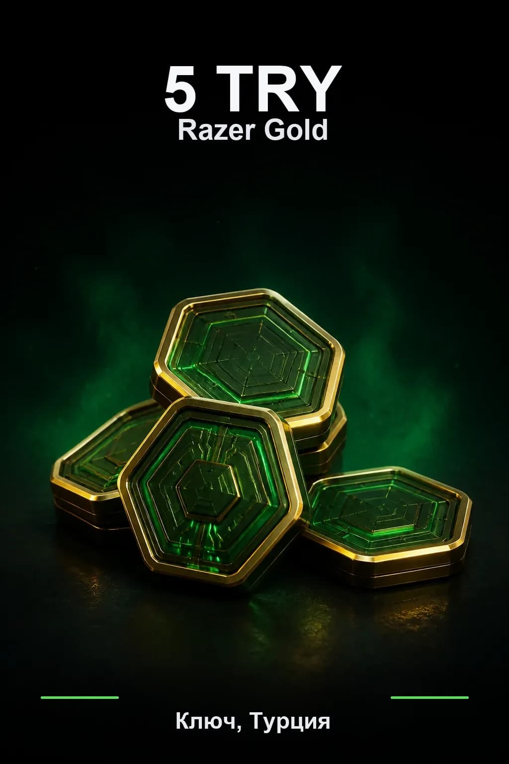TRY 5 Razer Gold