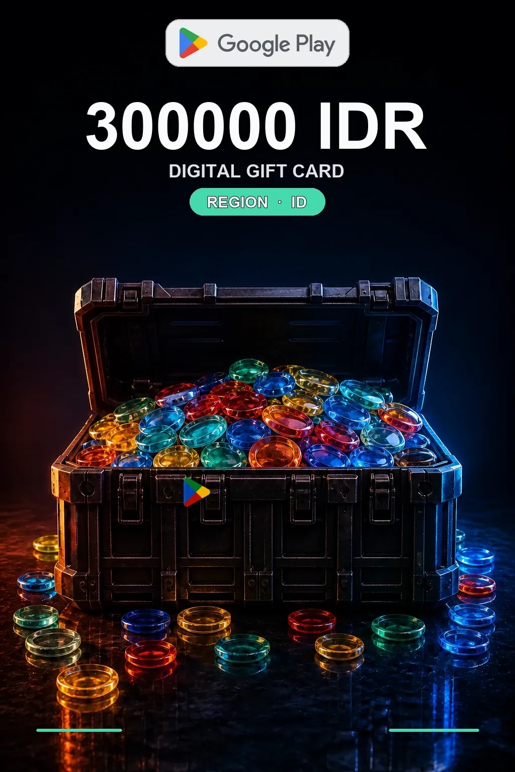 ID 300000 IDR - Google Play подарочная карта