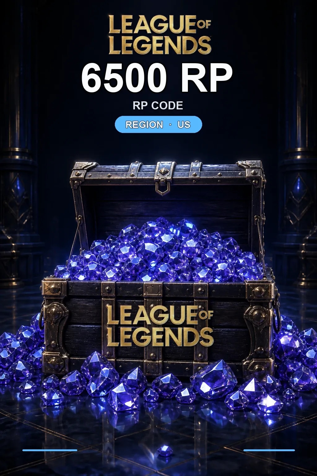 League of Legends | US - 6500 RP