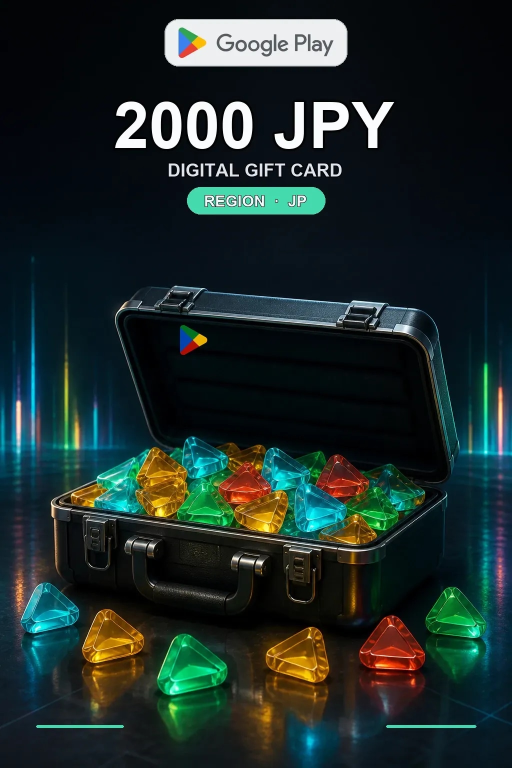 JP 2000 JPY - Google Play подарочная карта