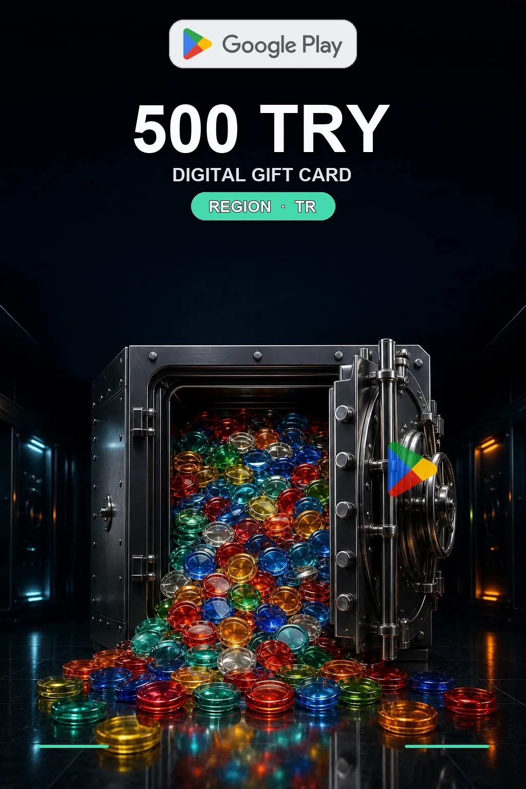 TURKEY 500 TRY - Google Play подарочная карта