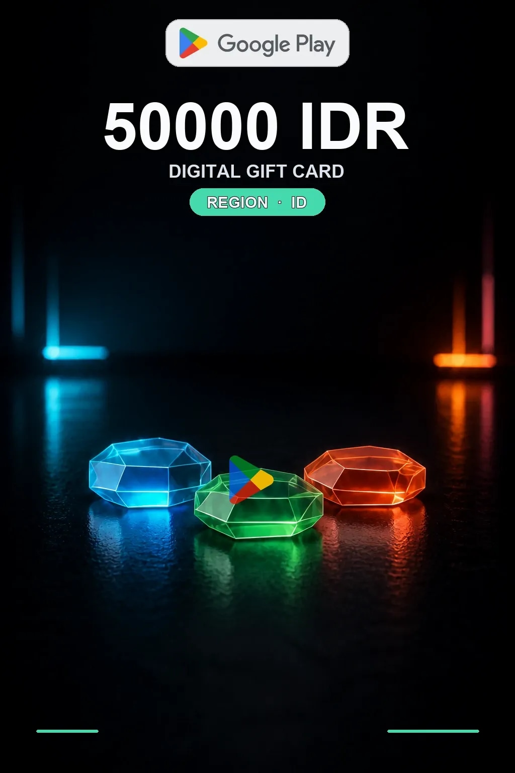 ID 50000 IDR - Google Play подарочная карта