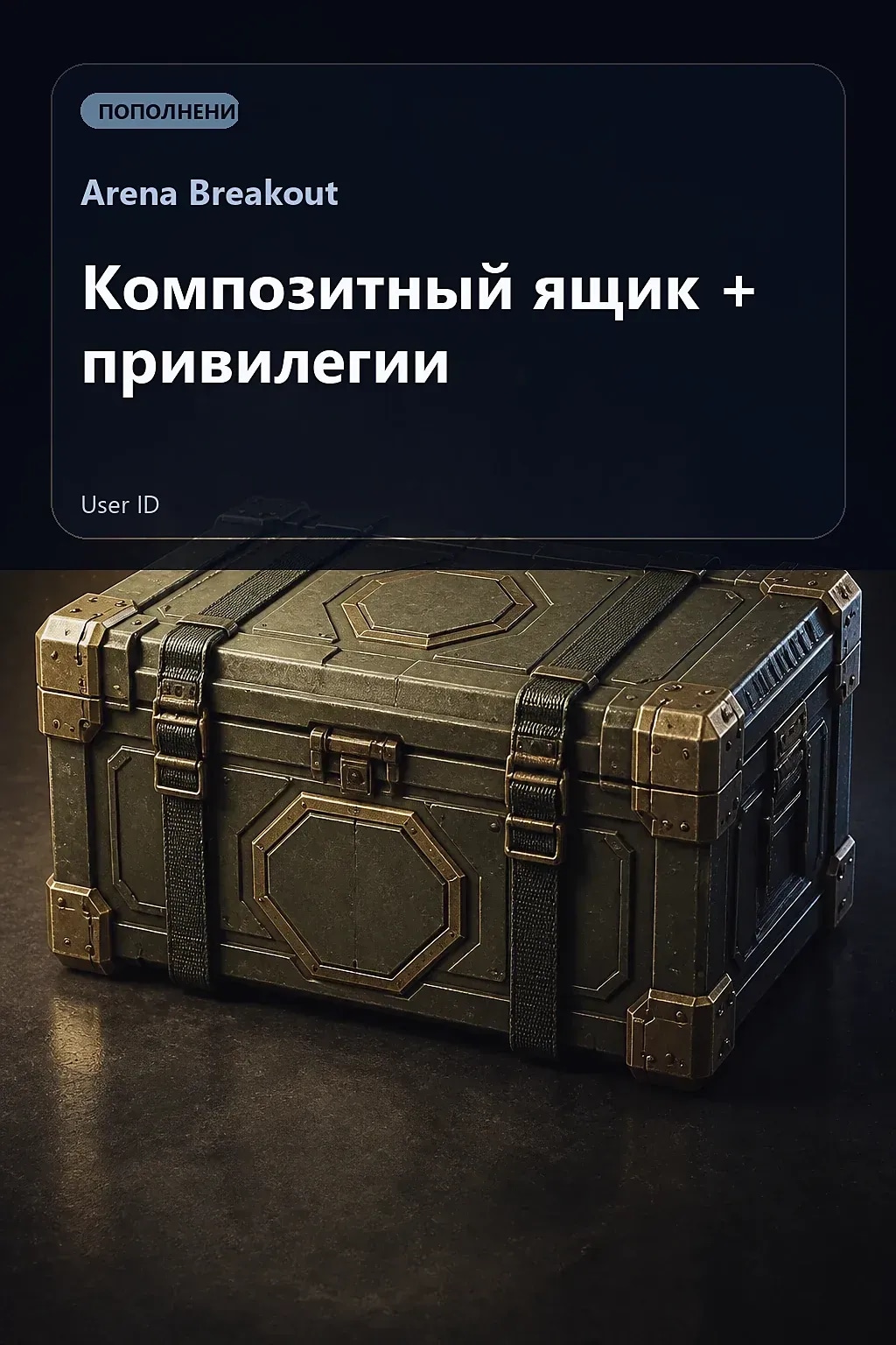 Композитный ящик + привилегии — Arena Breakout