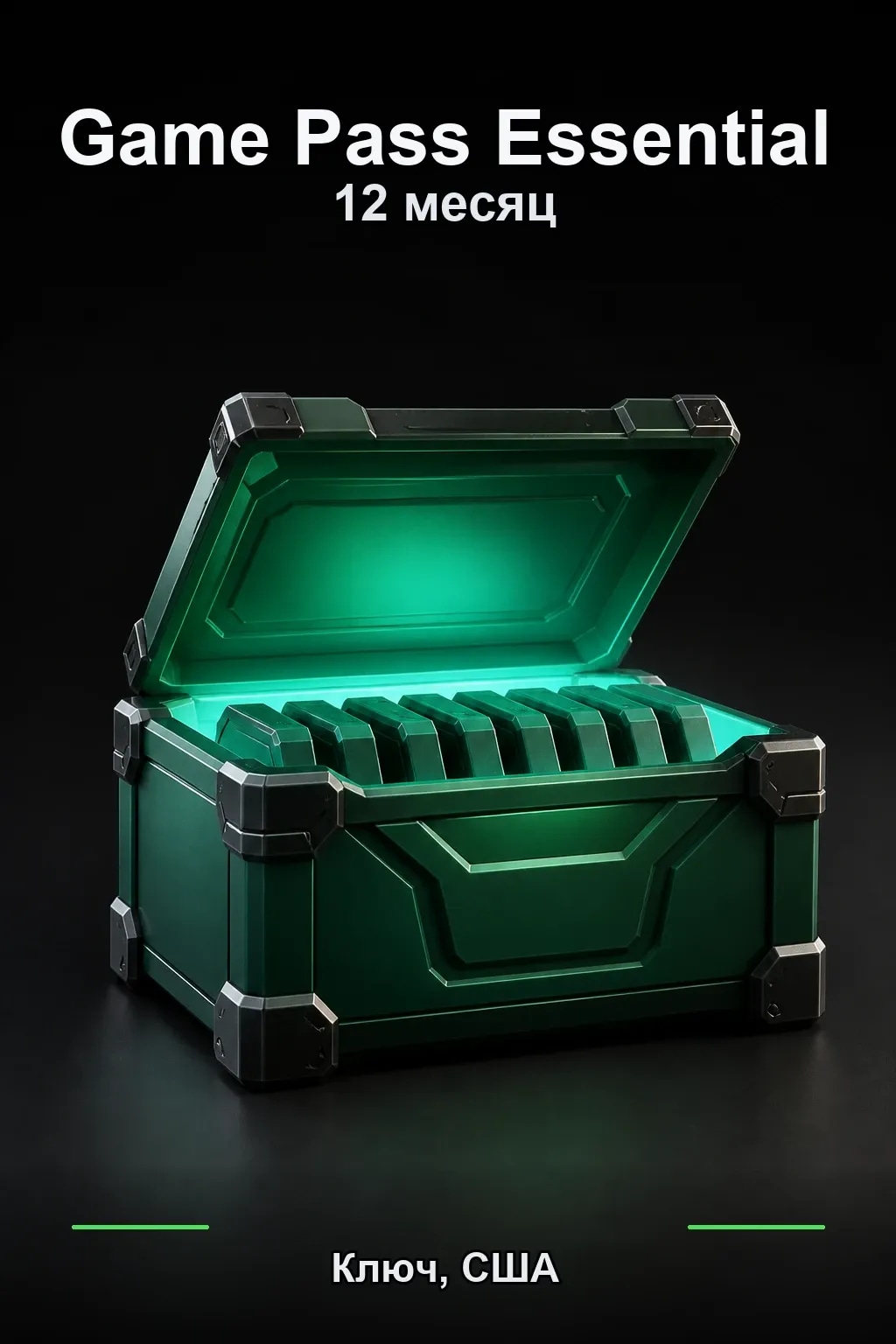 12 месяцев подписки Essential — США