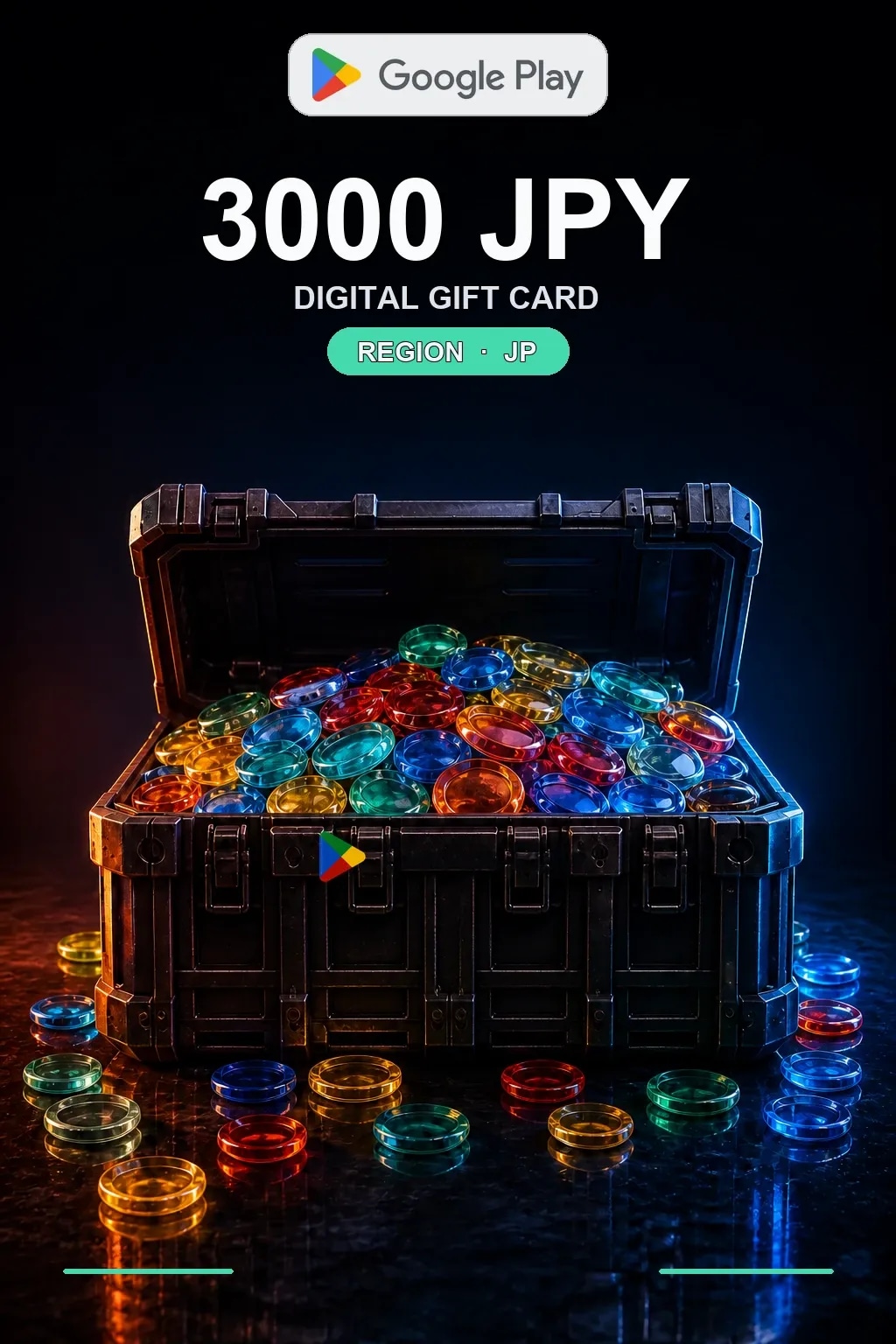 JP 3000 JPY - Google Play подарочная карта