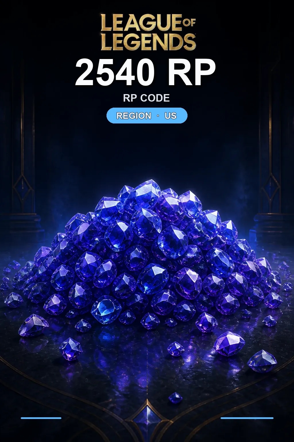 League of Legends | US - 2540 RP