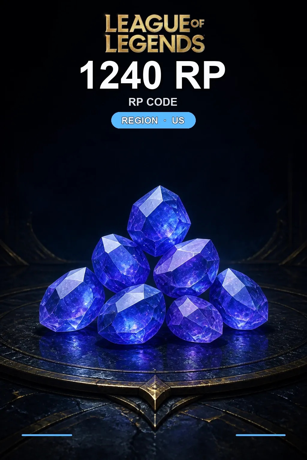 League of Legends | US - 1240 RP